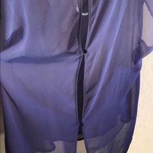 torrid Tops - Sheer purple ombre blouse torrid Tops - Sheer purple ombre blouse